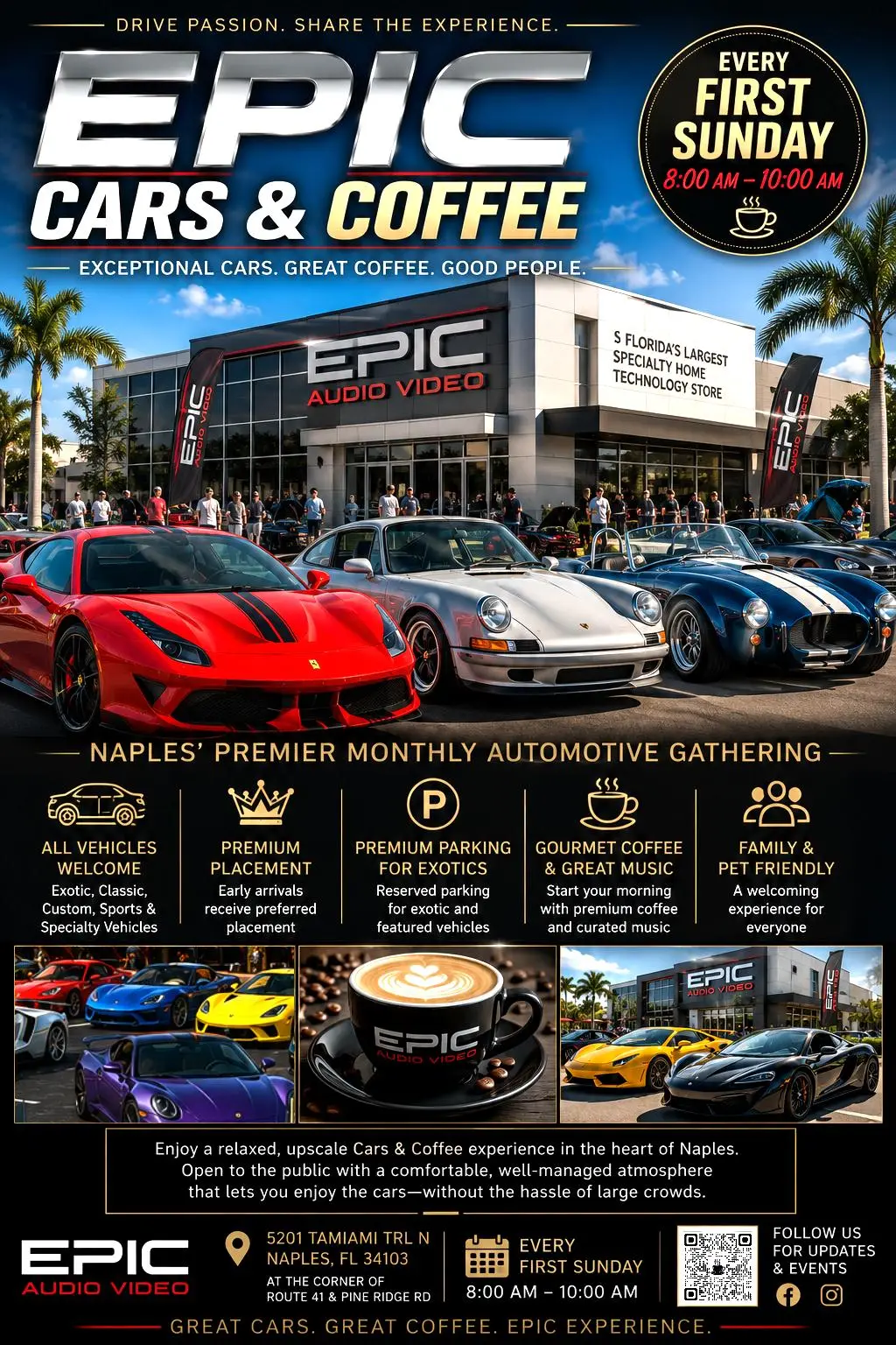 Epic Cars & Coffee