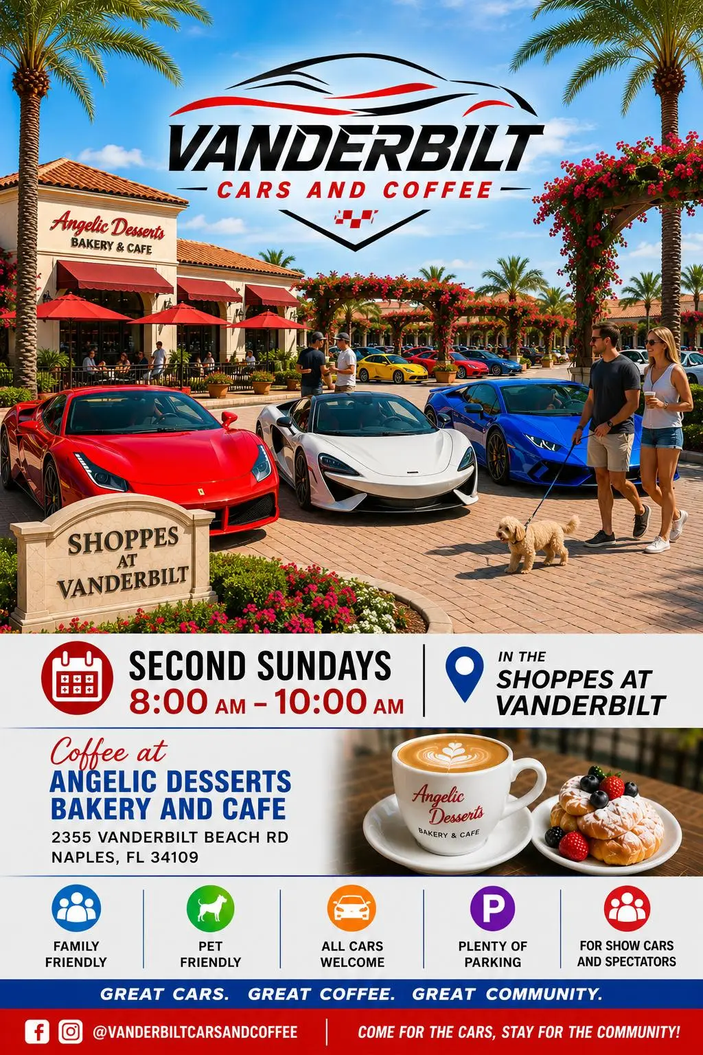Vanderbilt Cars & Coffee / Ponies in Paradise