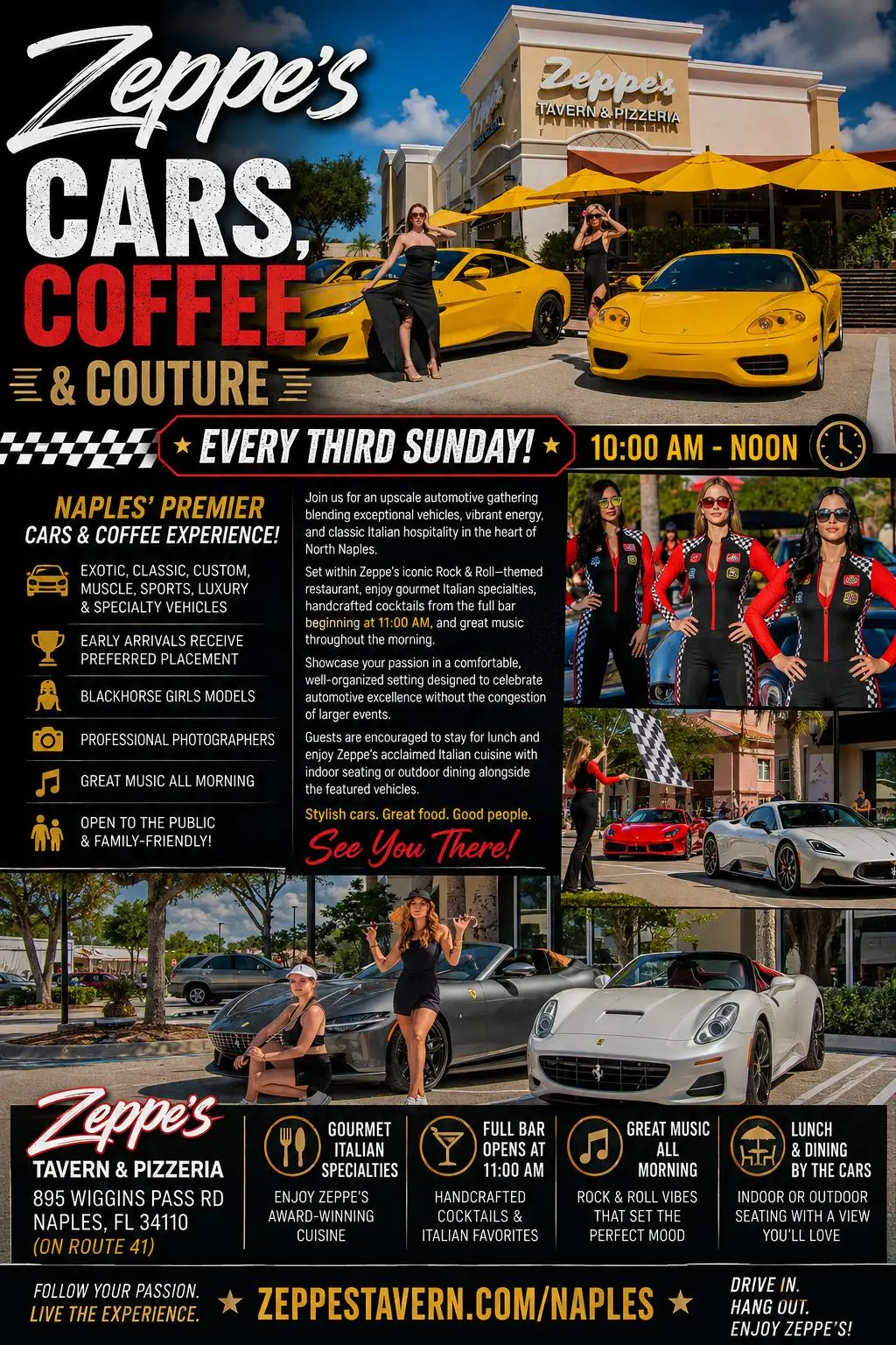 Zeppe's Cars & Coffee / Rockabilly Rods